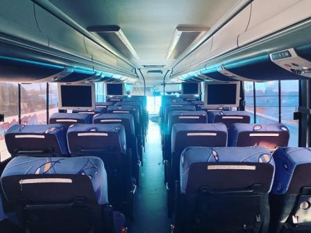 Kilimanjaro Express Bus Interior Seats