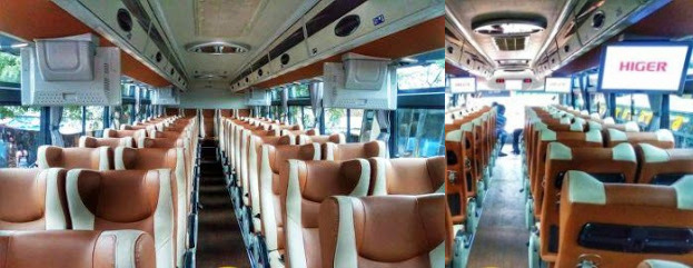 Kisbo Safari Bus Interior Seats