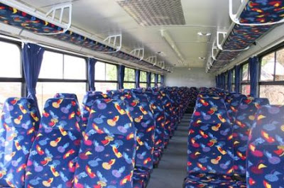 Midway Bus Interior Views