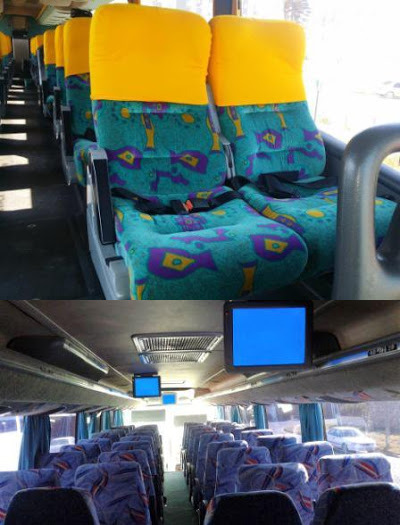 Busses Unlimited Interior Views