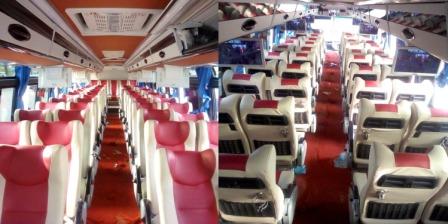 Laviha Luxury Bus Interior Views